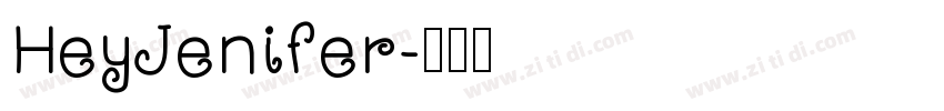 HeyJenifer字体转换