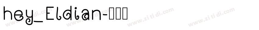 hey_Eldian字体转换