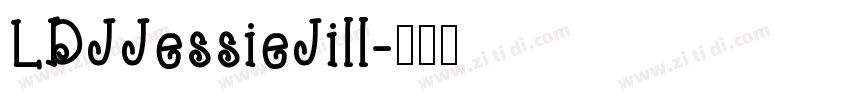 LDJJessieJill字体转换