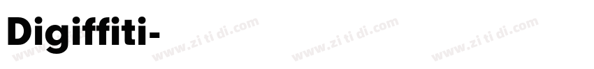 Digiffiti字体转换