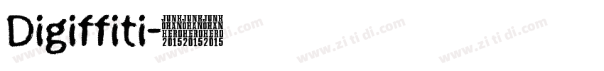Digiffiti字体转换