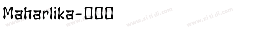 Maharlika字体转换