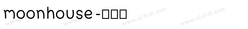 moonhouse字体转换
