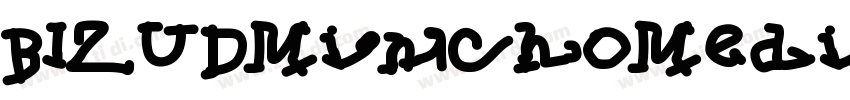 BIZUDMinchoMediun字体转换