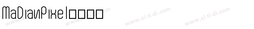 MaDianPixel字体转换