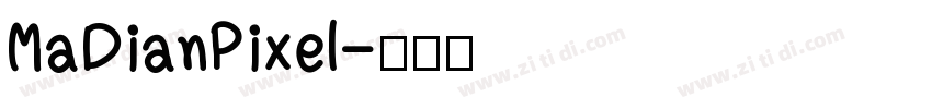 MaDianPixel字体转换
