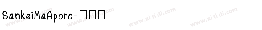 SankeiMaAporo字体转换