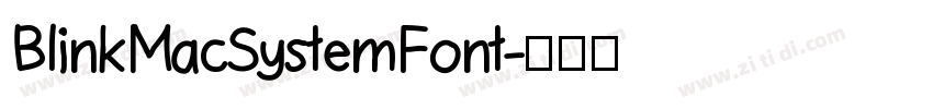 BlinkMacSystemFont字体转换
