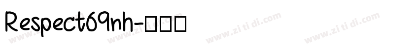 Respect69nh字体转换