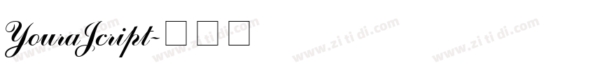 YouraJcript字体转换