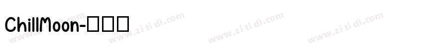 ChillMoon字体转换
