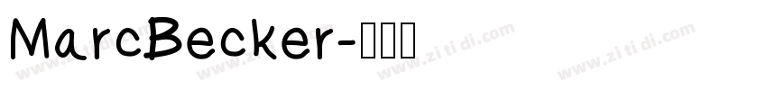 MarcBecker字体转换