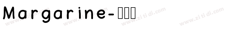 Margarine字体转换