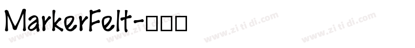 MarkerFelt字体转换
