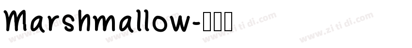 Marshmallow字体转换