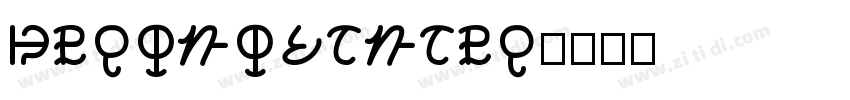 TrueMegaMaru字体转换