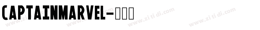 CaptainMarvel字体转换