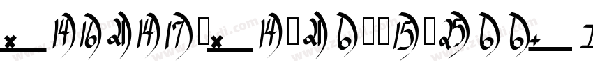 MachadoMathSymbolSSK字体转换