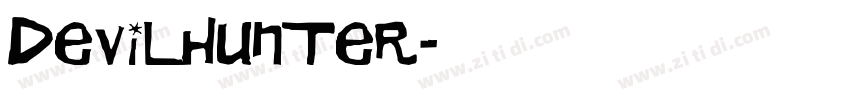 DevilHunter字体转换
