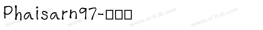 Phaisarn97字体转换