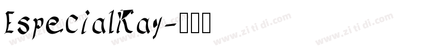 EspecialKay字体转换
