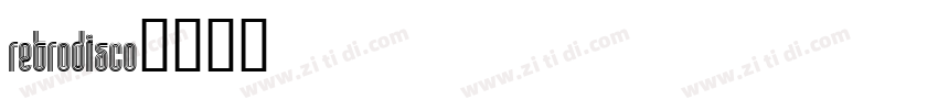 RetroDisco字体转换