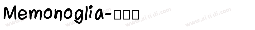 Memonoglia字体转换