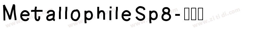 MetallophileSp8字体转换