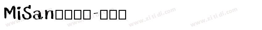 MiSan小米字体字体转换