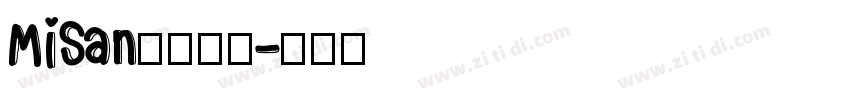 MiSan小米字体字体转换