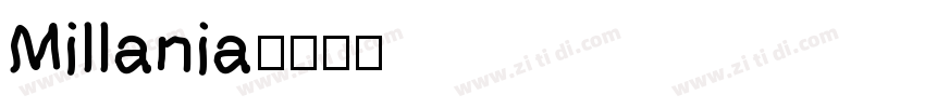 Millania字体转换