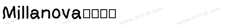 Millanova字体转换