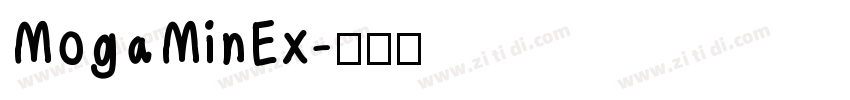 MogaMinEx字体转换