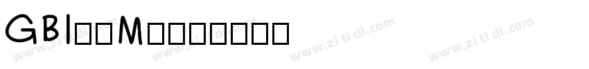 GBInnMing字体转换