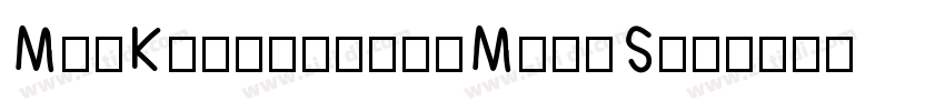 MaoKenwangwenMingSon字体转换
