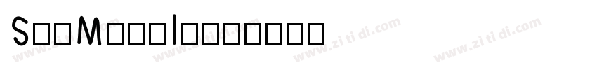SrcMingItal字体转换