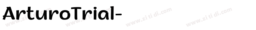 ArturoTrial字体转换
