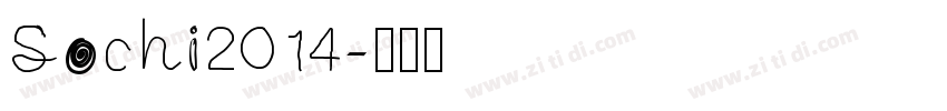 Sochi2014字体转换