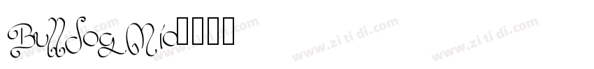BulldogMio字体转换