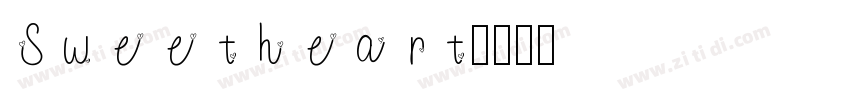Sweetheart字体转换