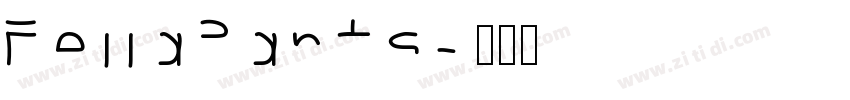 FellaParts字体转换