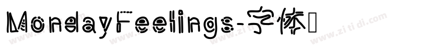MondayFeelings字体转换