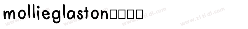 mollieglaston字体转换