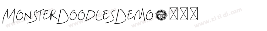 MonsterDoodlesDemo字体转换