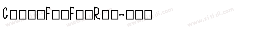 CasloFivForRom字体转换