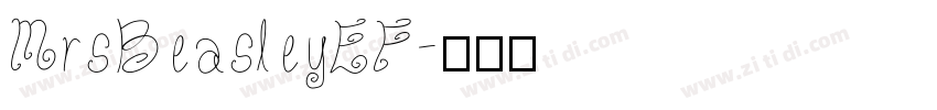 MrsBeasleyEF字体转换