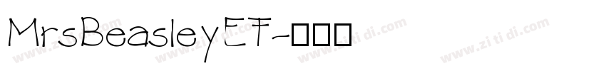 MrsBeasleyEF字体转换