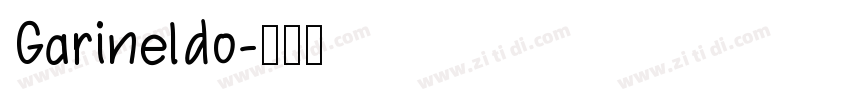 Garineldo字体转换