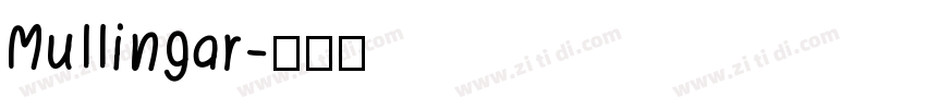 Mullingar字体转换