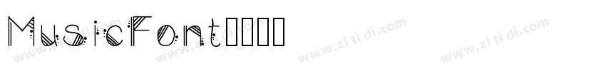 MusicFont字体转换